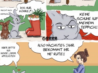 Kaninchencomics, Aufklärung, Tierschutz, Spaß, bunnies, rabbits, Geschenk, Comiczeichnerin, Illustratorin