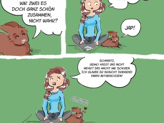 keine Einzelhaltung, Kaninchencomics, Aufklärung, Tierschutz, Spaß, bunnies, rabbits, Geschenk, Comiczeichnerin, Illustratorin