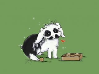 Seelentiere, Abschied, Regenbogenbrücke, Trauer Kaninchencomics, Aufklärung, Tierschutz, bunnies, rabbits, Geschenk, Comiczeichnerin, Illustratorin